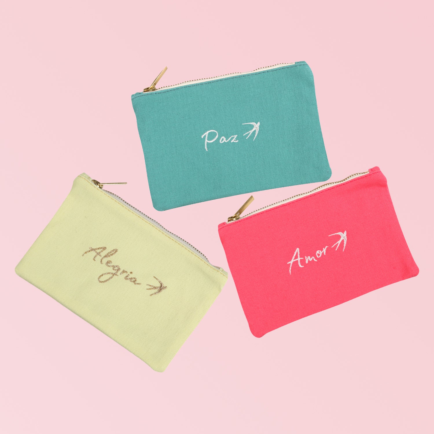 "Madalena" Color Pouches