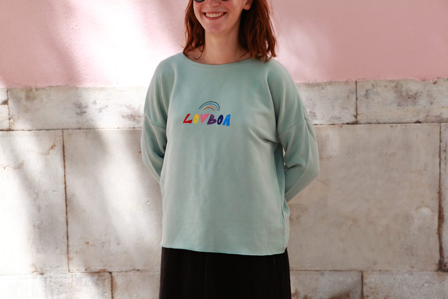 Sweat-shirt "loose" "LovBoa"