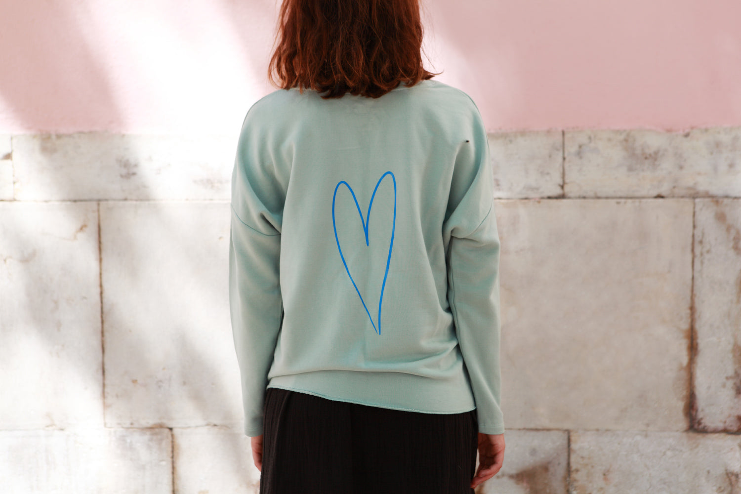 Sweat-shirt "loose" "LovBoa"