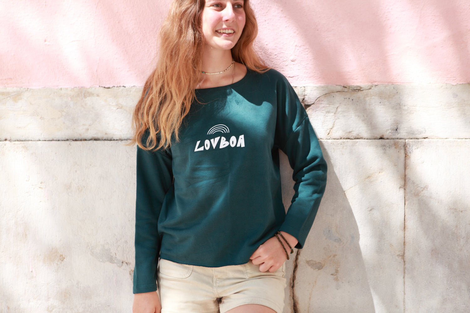 Sweat-shirt "loose" "LovBoa"