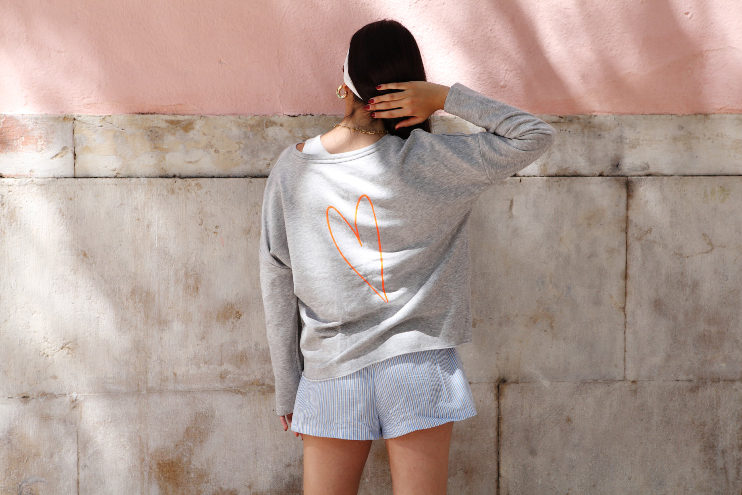 Sweat-shirt "loose" "LovBoa"