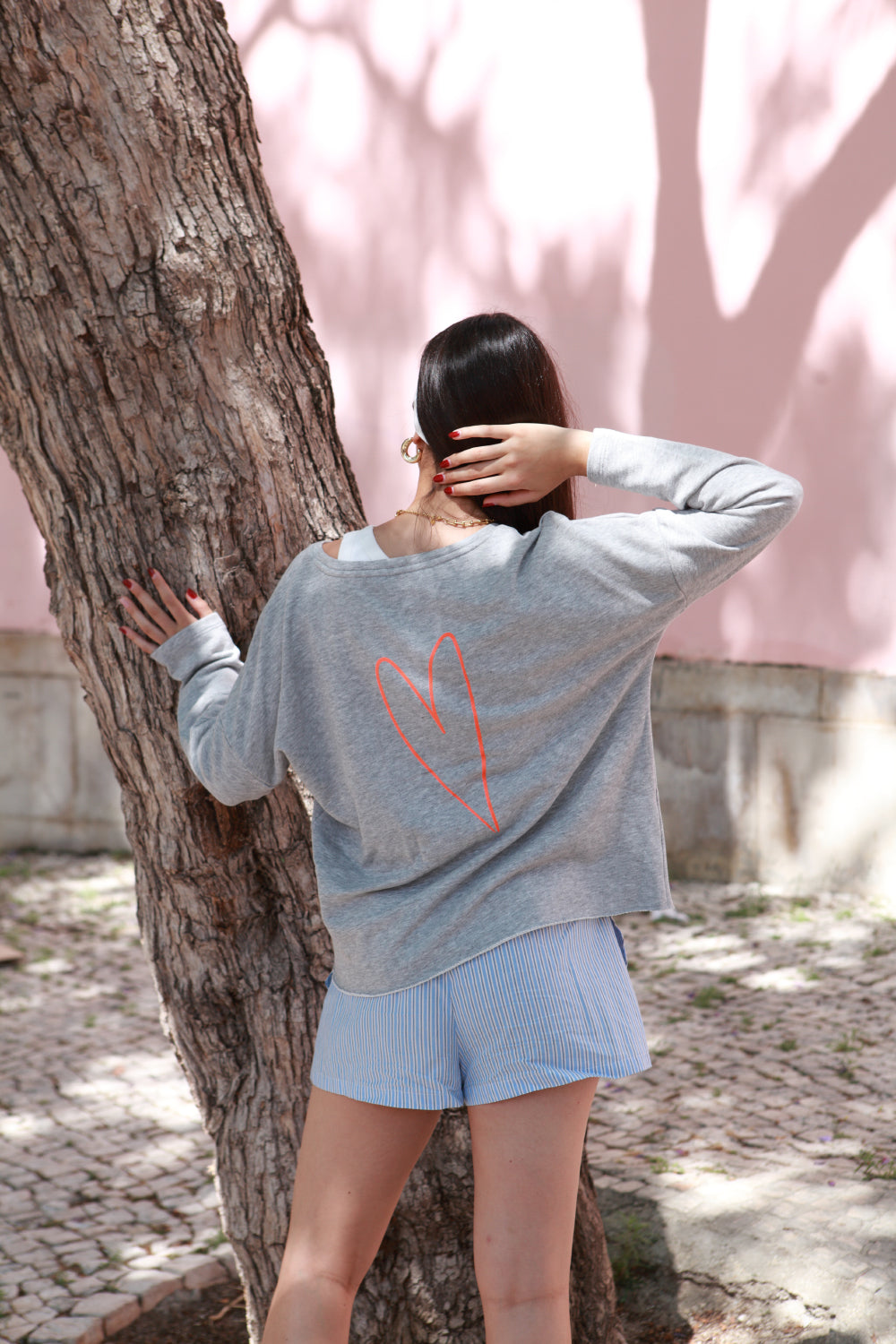 Sweat-shirt "loose" "LovBoa"