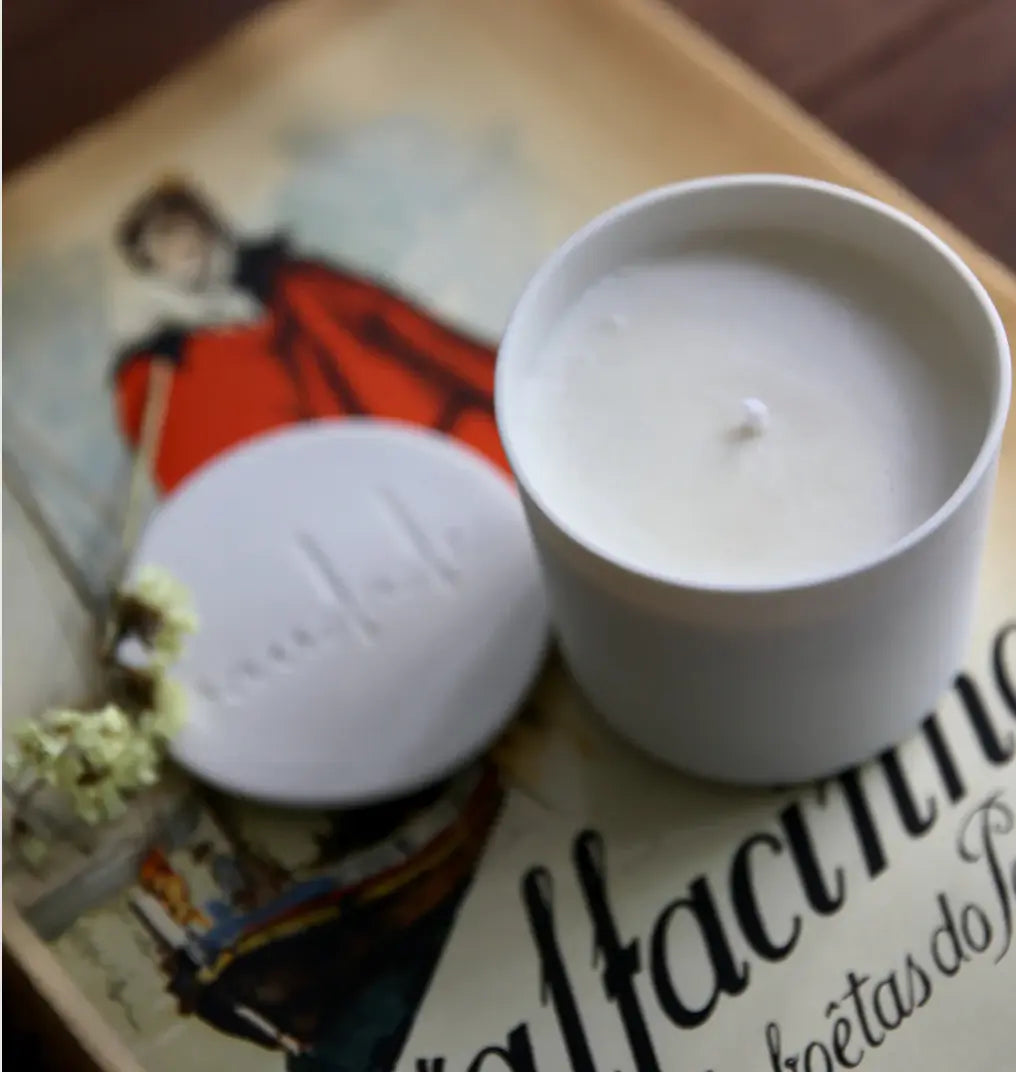 Porcelain candle