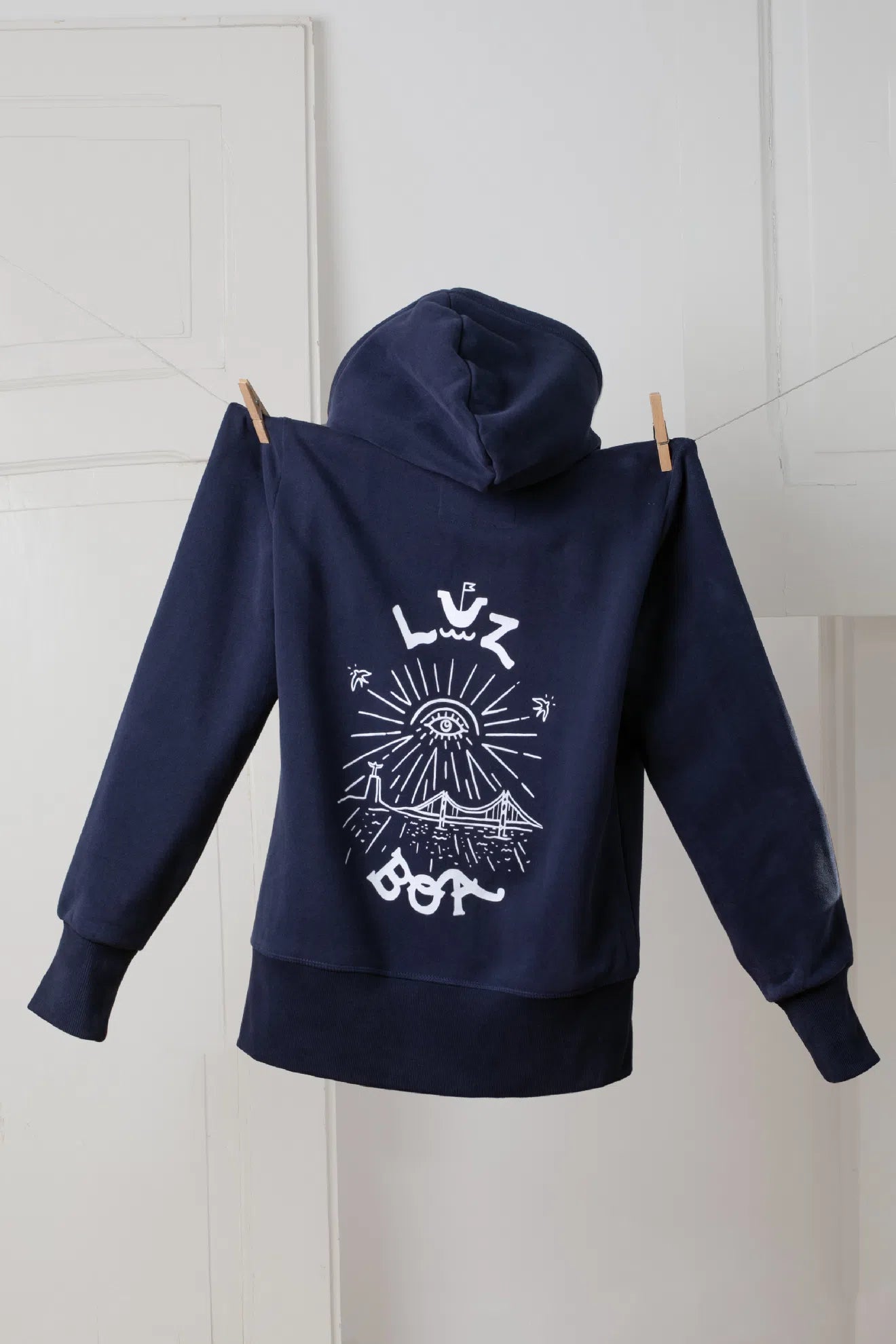 Zip sweat-shirt Cidade Da Luz