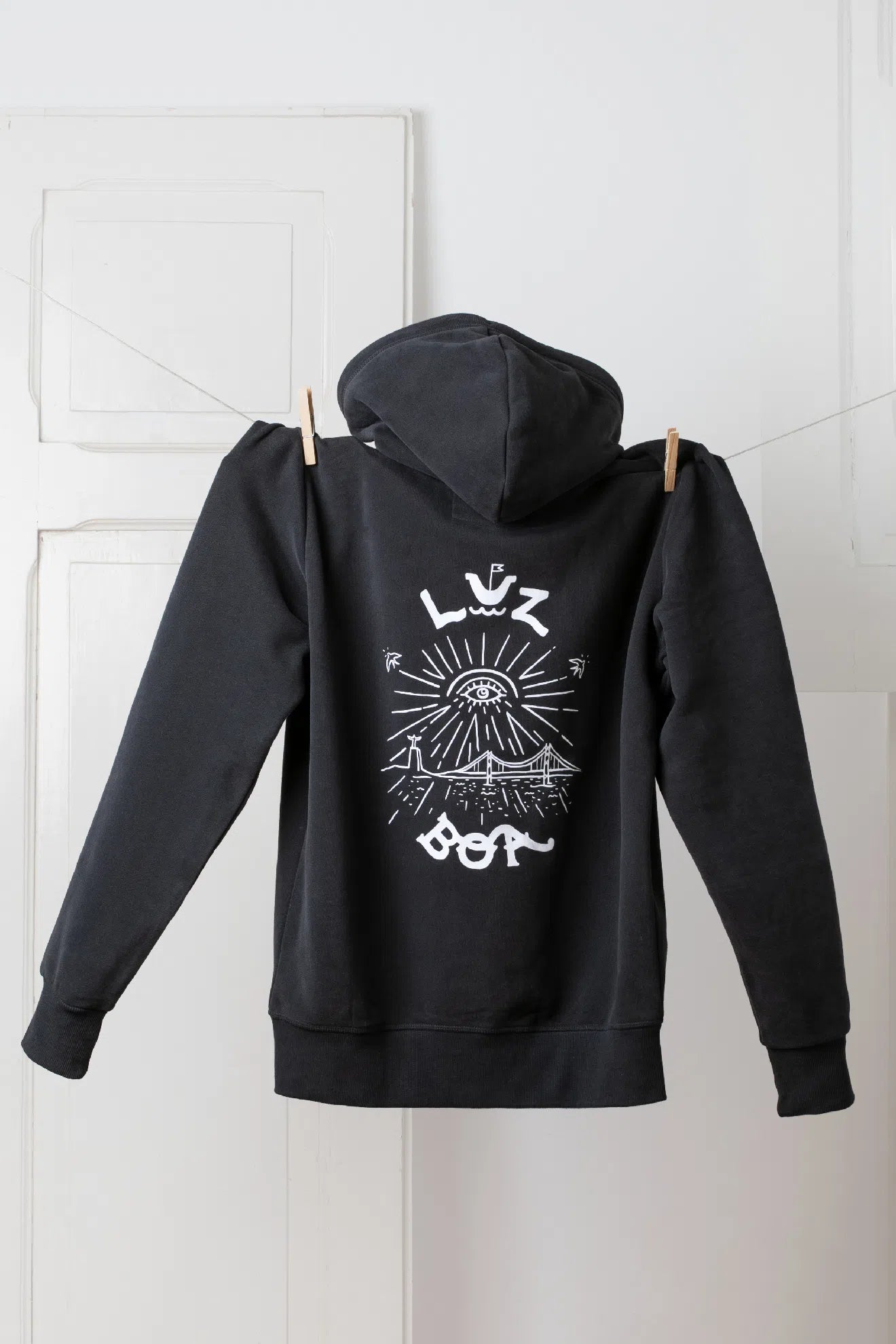 Zip sweat-shirt Cidade Da Luz