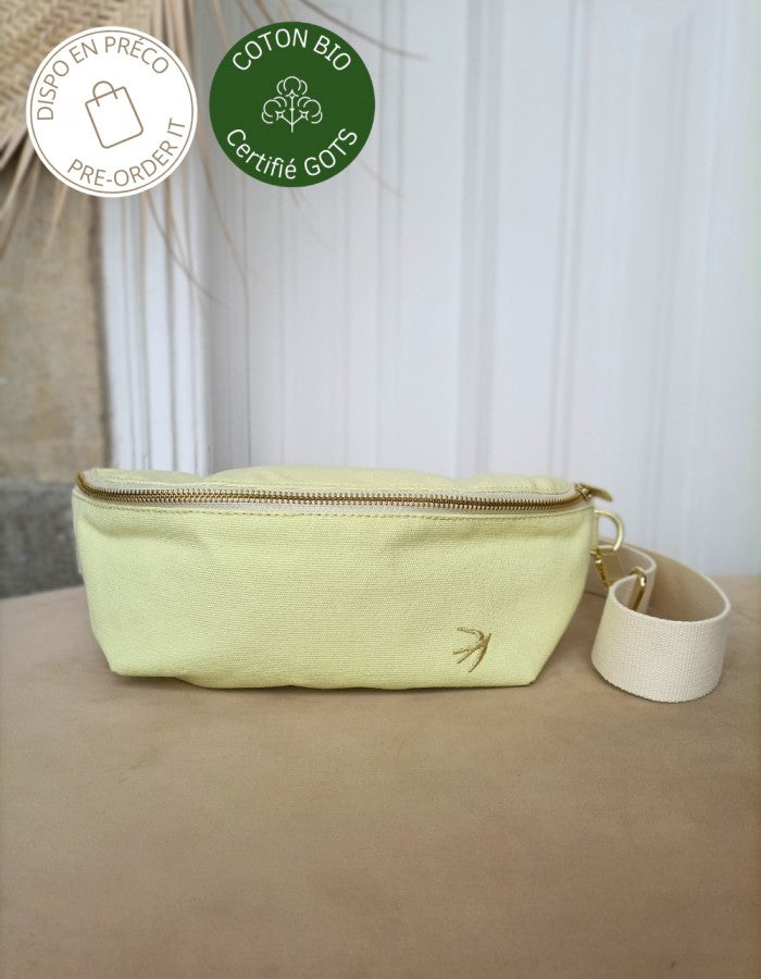 Sac banane en coton