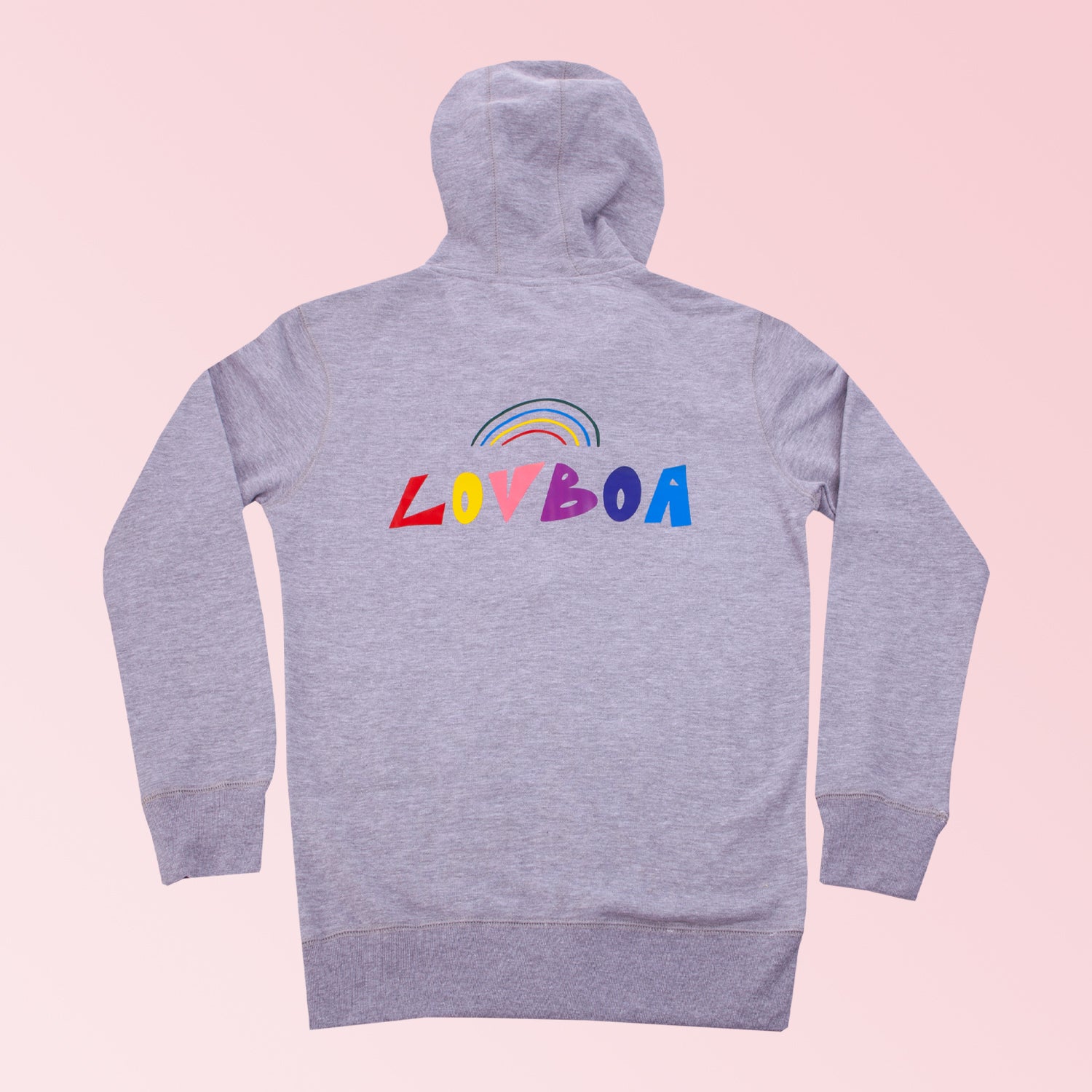 "LovBoa" Zip-Up Sweatshirt